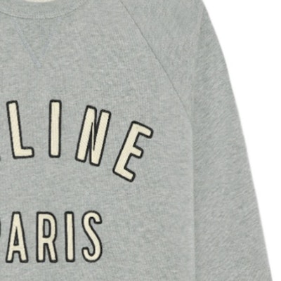 CELINE Kasual Alphabet Crewneck Sweatshirt - Kelabu 2Y28D670Q-09HA Sizing CELINE Kasual Alphabet Crewneck Sweatshirt - Kelabu 2Y28D670Q-09HA