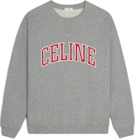 CELINE Crewneck Sweatshirt with Letter Logo Print Long Sleeves. 2Y74F670Q-09UY CELINE Crewneck Sweatshirt with Letter Logo Print Long Sleeves. 2Y74F670Q-09UY