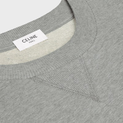 셀린느 레터 로고 프린트 긴팔 크루넥 스웨트셔츠. 2Y74F670Q-09UY Shop 셀린느 레터 로고 프린트 긴팔 크루넥 스웨트셔츠. 2Y74F670Q-09UY