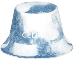CELINE Embroidered Logo Cotton Fashion Bucket Hat. 2AUO4866M-07EA CELINE Embroidered Logo Cotton Fashion Bucket Hat. 2AUO4866M-07EA