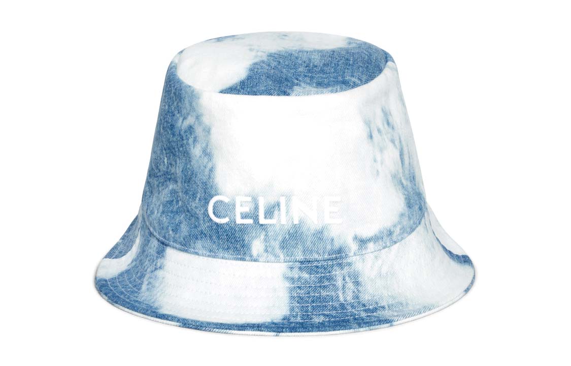 Order CELINE  Embroidered Logo Cotton Fashion Bucket Hat. 2AUO4866M-07EA