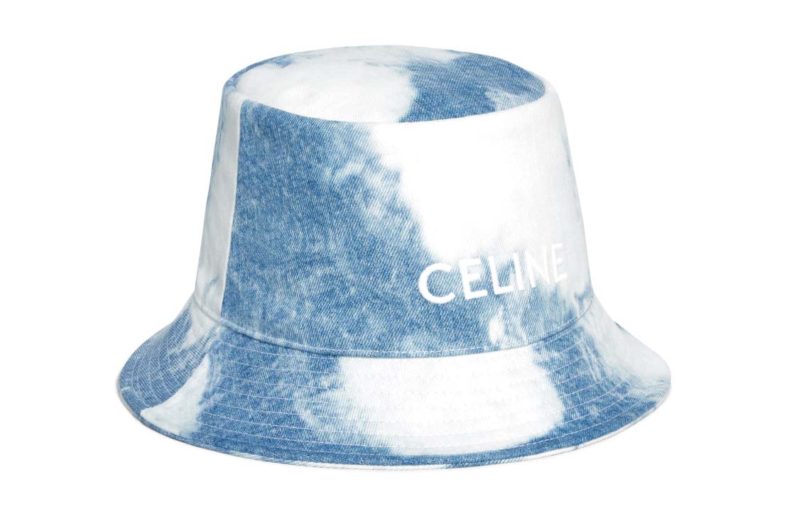 Lookbook CELINE  Embroidered Logo Cotton Fashion Bucket Hat. 2AUO4866M-07EA