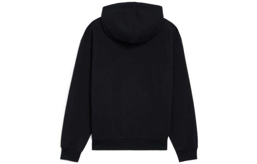 CELINE  FW22 Boy Doll Letter Print Fleece Cotton Hoodie Black. 2Y962670Q-38AW 圖 3