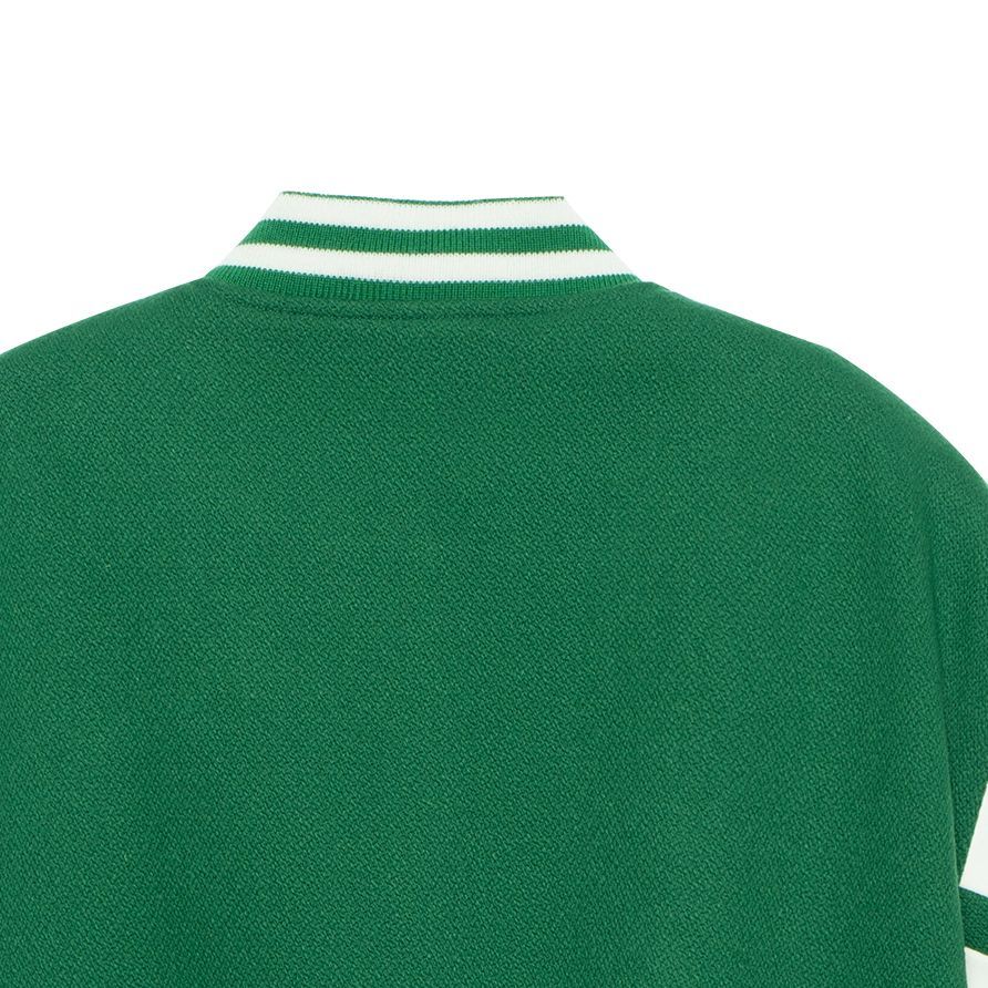 Details for CELINE Jaket Baseball Hijau dengan Letter Patch. 2V58N896C-30GG