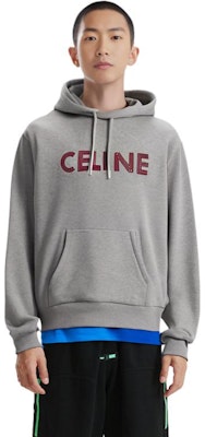 셀린 그레이 레터 프린트 풀오버 스웻셔츠. 2Y65D670Q-09BA Details for 셀린 그레이 레터 프린트 풀오버 스웻셔츠. 2Y65D670Q-09BA