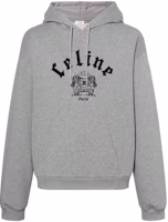 CELINE Hoodie with Letter Logo in Dark Gray. RY08M670Q-08BQ CELINE Hoodie with Letter Logo in Dark Gray. RY08M670Q-08BQ