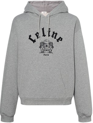CELINE Hoodie with Letter Logo in Dark Gray. RY08M670Q-08BQ Buy CELINE Hoodie with Letter Logo in Dark Gray. RY08M670Q-08BQ