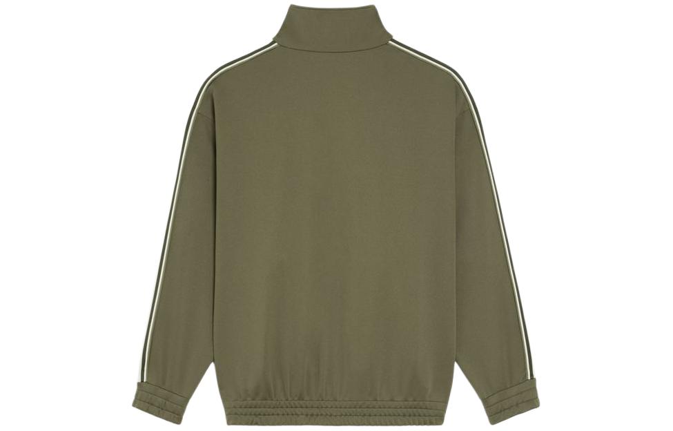 CELINE  Khaki Letter Embroidered Logo Zip Jacket. 2Y490121O-02KK 圖 3