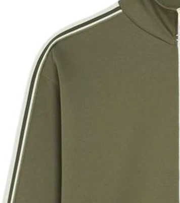CELINE Khaki Letter Embroidered Logo Zip Jacket. 2Y490121O-02KK Purchase CELINE Khaki Letter Embroidered Logo Zip Jacket. 2Y490121O-02KK
