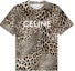 Buy CELINE Kaos Coklat Motif Leopard Leher Bulat Gaya Kasual. 2X681311W-19LW
