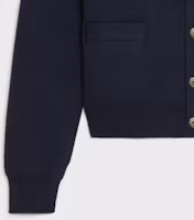 Purchase CELINE 經典Logo圖案針織長袖休閒毛衣開衫. 2AD9O830I-07MR