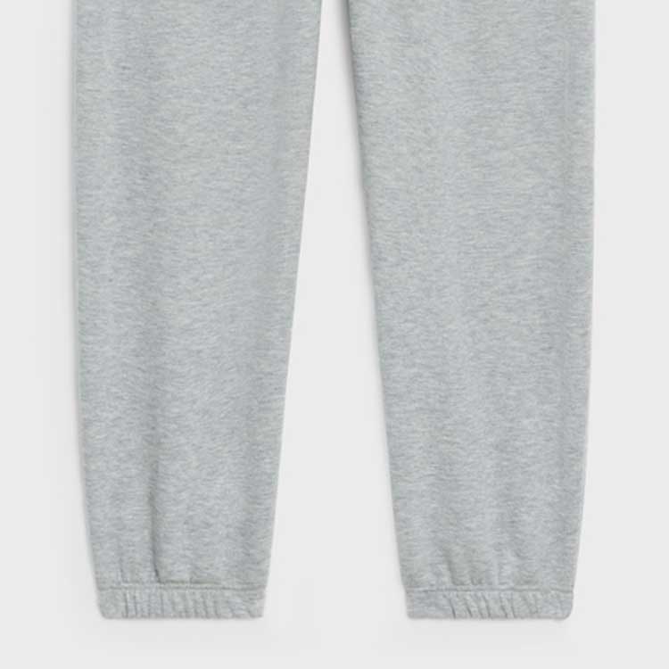 CELINE  Loose Fit Knit Joggers Drawstring Sweatpants - Grey 2Z551450I-09OW 圖 5