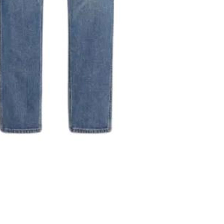 CELINE  Low-Rise Slim-Fit Washed Blue Jeans with Side Zipper Pockets. 2N120640E-07UW 圖 6