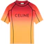 Order CELINE 漸層標誌印花圓領T恤 橙色 2X52M729Y-14MA