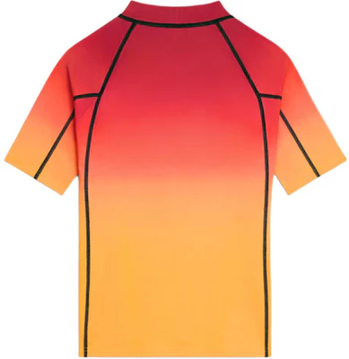 CELINE 漸層標誌印花圓領T恤 橙色 2X52M729Y-14MA Lookbook CELINE 漸層標誌印花圓領T恤 橙色 2X52M729Y-14MA