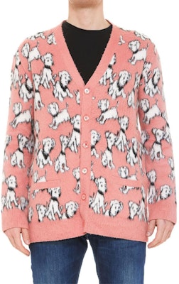 思琳 粉色狗狗提花羊毛针织短袖毛衣 2A94W531Q-24BP Shop 思琳 粉色狗狗提花羊毛针织短袖毛衣 2A94W531Q-24BP