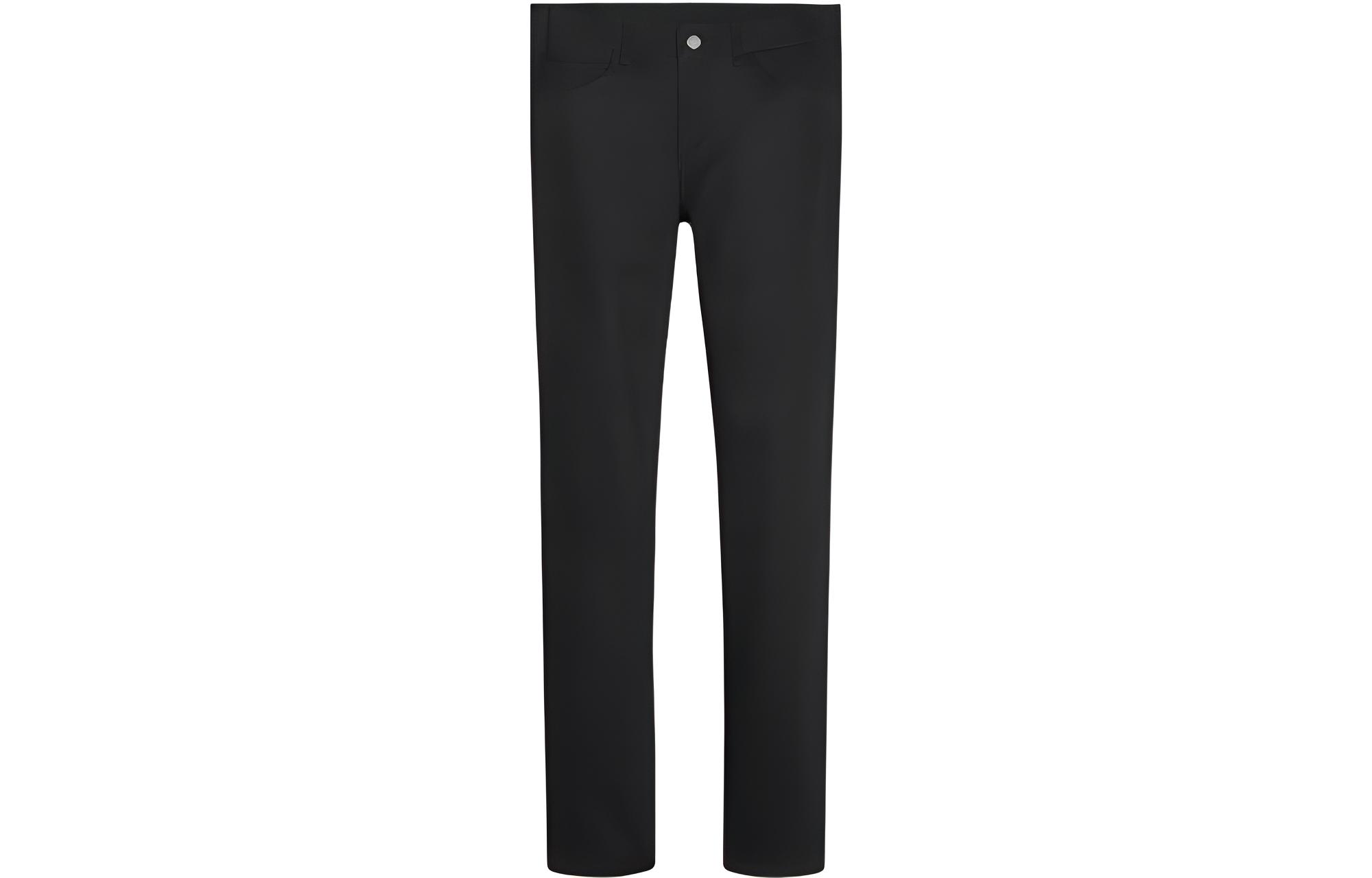 CELINE  SS23 Low-Rise Slim Fit Black Stretch Jeans - Dysfunctional Bauhaus Collection. 2N020786D-38NJ