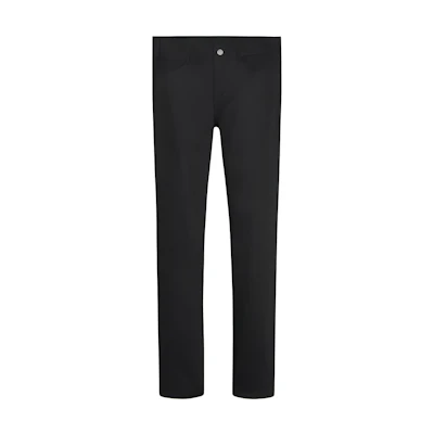 CELINE SS23 Low-Rise Slim Fit Black Stretch Jeans - Dysfunctional Bauhaus Collection. 2N020786D-38NJ
