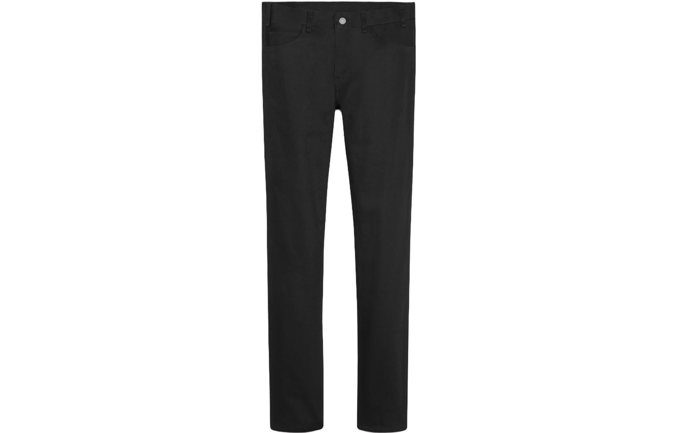 Order CELINE SS23 Jeans Slim Fit Hitam Rendah - Koleksi Dysfunctional Bauhaus. 2N020786D-38NJ