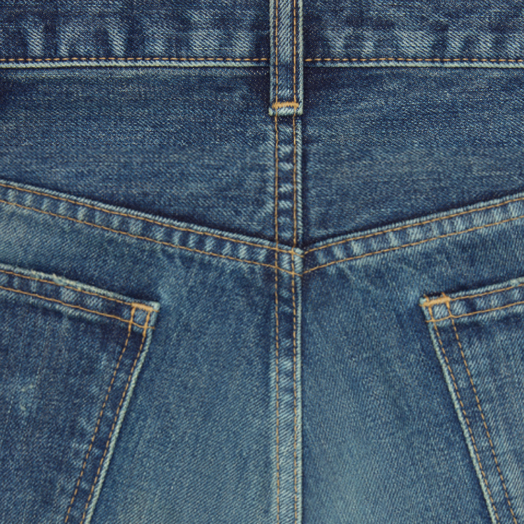 Details for CELINE 直筒拉鍊口袋牛仔褲 藍色 2N807676X-08SA