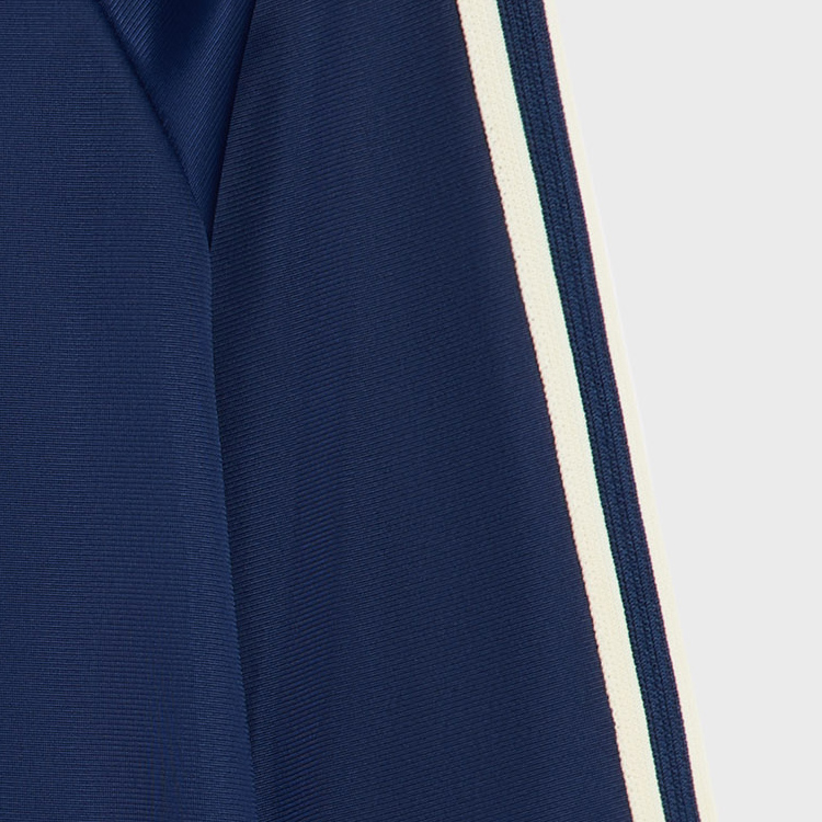 Details for CELINE 條紋高領字母拉鍊外套 藍色 2Y98E859W-07OW