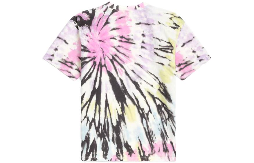 Lookbook CELINE Kaos Pendek Tie-Dye Crewneck Multicolor. 2X59G649V-14PX