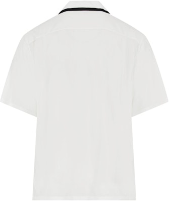 CELINE White Logo Letter Short Sleeve Shirt 2C516852C-01OW Lookbook CELINE White Logo Letter Short Sleeve Shirt 2C516852C-01OW