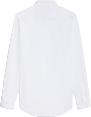 CELINE Kemeja Lengan Panjang Putih Gaya Santai dengan Butang 2C86A091F-01BC Lookbook CELINE Kemeja Lengan Panjang Putih Gaya Santai dengan Butang 2C86A091F-01BC