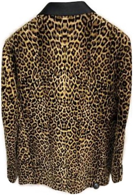 赛琳 黄色豹纹单扣西装外套. 2V094767K-18FV Lookbook 赛琳 黄色豹纹单扣西装外套. 2V094767K-18FV