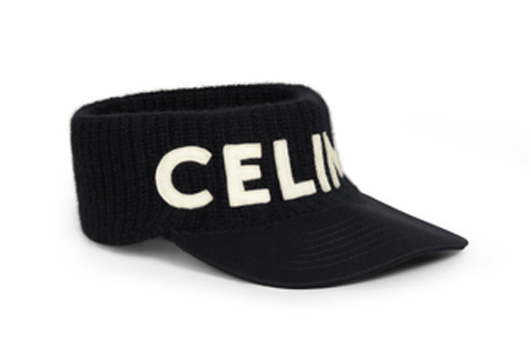 Lookbook 셀린 알파벳 자수 야구 모자 유니섹스. 2AUC9641M-38NO