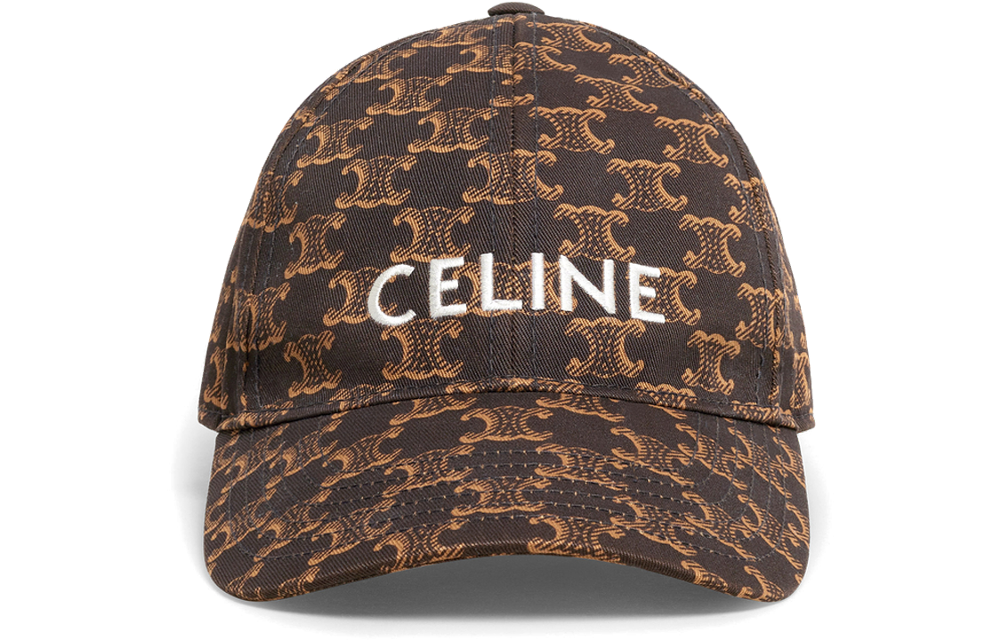 Lookbook CELINE Alphabet Embroidered Monogram Print Baseball Cap Unisex. 2AUA1731O-19MA