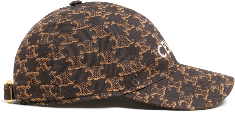 CELINE Alphabet Embroidered Monogram Print Baseball Cap Unisex. 2AUA1731O-19MA Shop CELINE Alphabet Embroidered Monogram Print Baseball Cap Unisex. 2AUA1731O-19MA