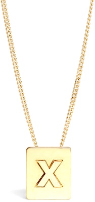 セリーヌ アルファベット ゴールド仕上げ Xネックレス ユニセックス カップル用. 46N0X6BRA-35OR Order セリーヌ アルファベット ゴールド仕上げ Xネックレス ユニセックス カップル用. 46N0X6BRA-35OR