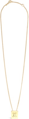 セリーヌ アルファベット ゴールド仕上げ Xネックレス ユニセックス カップル用. 46N0X6BRA-35OR Shop セリーヌ アルファベット ゴールド仕上げ Xネックレス ユニセックス カップル用. 46N0X6BRA-35OR