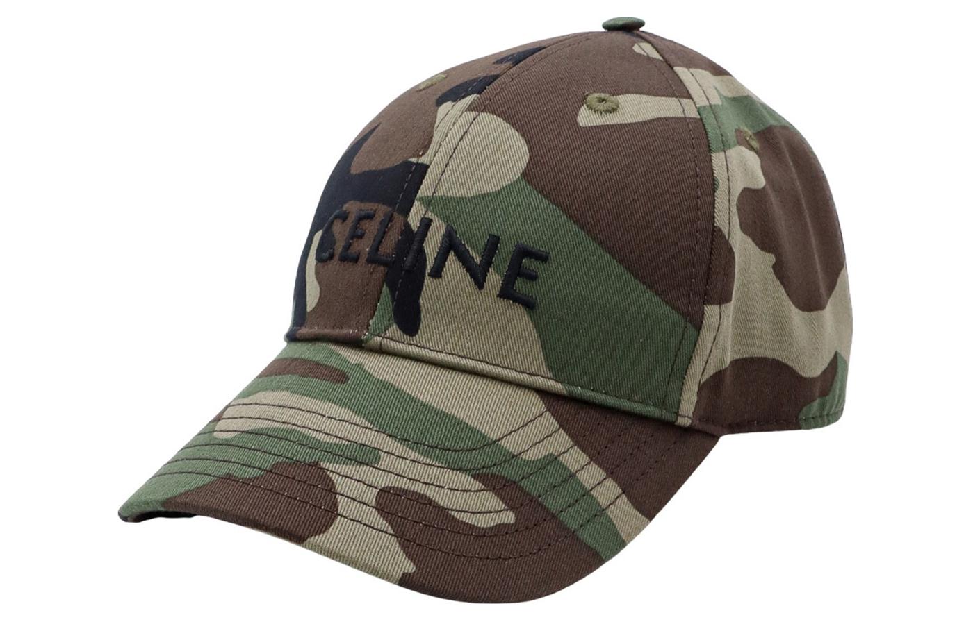 Order CELINE Alphabet Logo Camouflage Cap - Unisex Couples' Design. 2AU6K494M02MK
