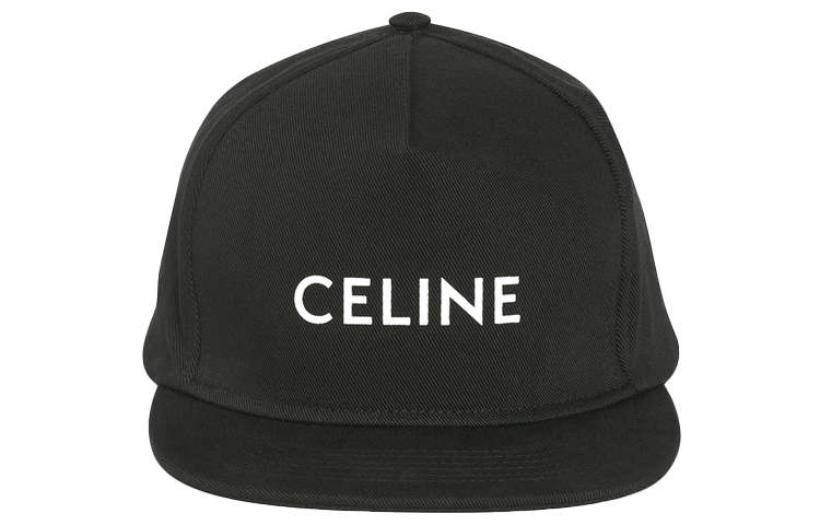 Lookbook CELINE Alphabet Print Cotton Baseball Cap Unisex 2AUU1126N-38NO