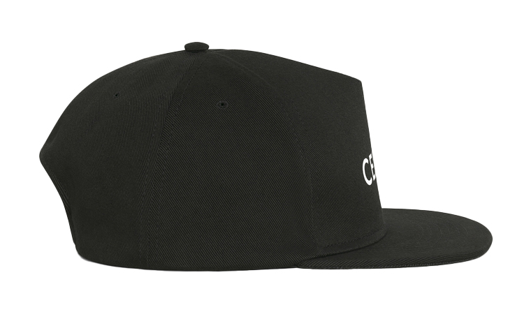 Shop CELINE Alphabet Print Cotton Baseball Cap Unisex 2AUU1126N-38NO