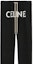 Sizing CELINE 字母印花運動針織長褲 黑色 2Z056052H-38AW