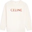 Order 셀린 알파벳 풀오버 스웨트셔츠 남성 오프화이트. 2A09X666Q-01OW