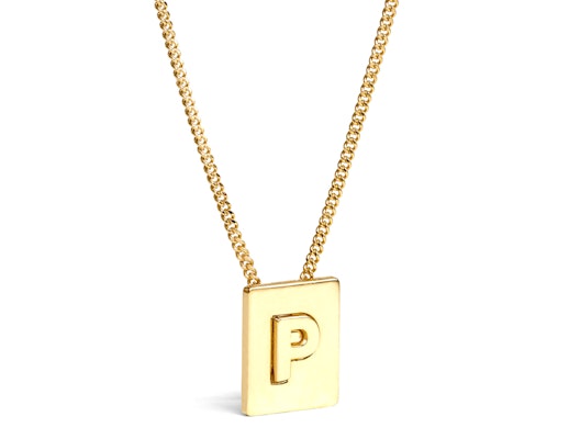 CELINE Kalung Huruf ''P'' Uniseks Siri Abjad Loyang. 46N0P6BRA-35OR Buy CELINE Kalung Huruf ''P'' Uniseks Siri Abjad Loyang. 46N0P6BRA-35OR
