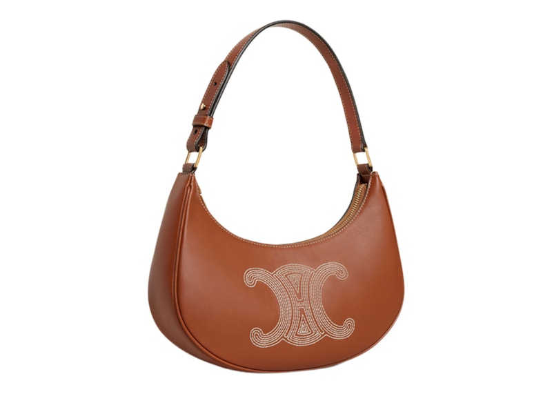 Lookbook Bolso Celine Ava Triomphe Bordado Color Tan