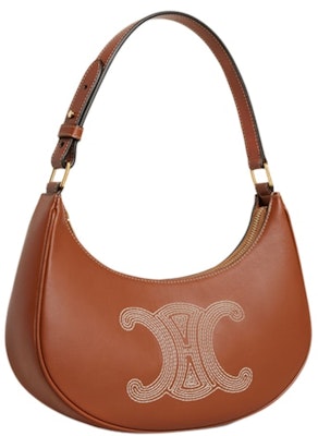 Bolso Celine Ava Triomphe Bordado Color Tan Lookbook Bolso Celine Ava Triomphe Bordado Color Tan