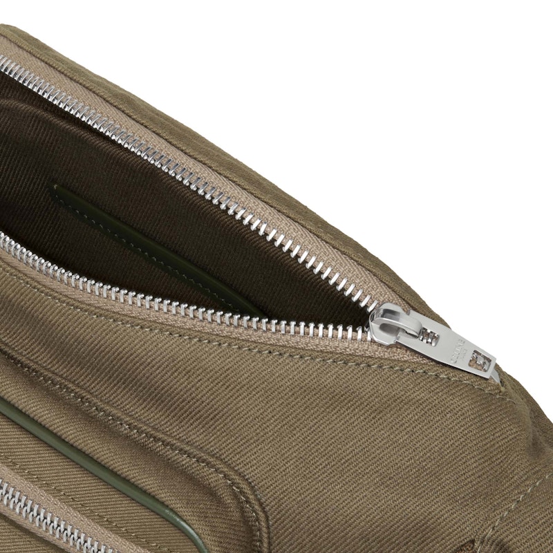 Lookbook Tas Sabuk Celine Trekking Katun Gabardine Cetak Celine Khaki