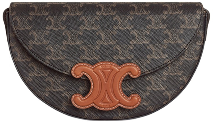 celine-besace-shoulder-bag-triomphe-tan