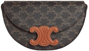 Celine Besace Shoulder Bag Triomphe Tan Celine Besace Shoulder Bag Triomphe Tan