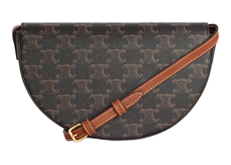 Lookbook 赛琳Triomphe驼色斜挎包