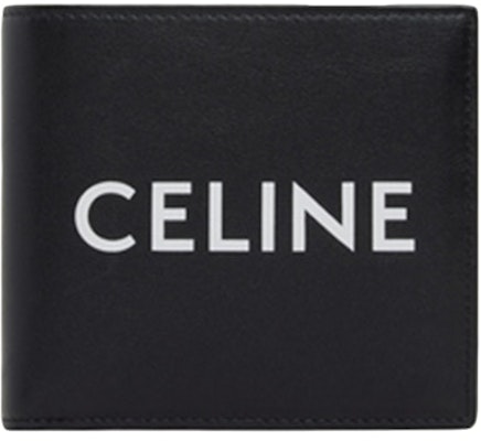 Celine Bifold Celine Print Wallet (4 Slot 2 Note Pockets 2 Flat Pockets) Black White Buy Celine Bifold Celine Print Wallet (4 Slot 2 Note Pockets 2 Flat Pockets) Black White