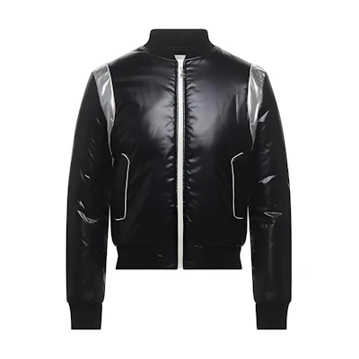 Celine Black Colorblock Zip-Up Jacket Long Sleeve 593L2W23638NS