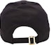 Shop CELINE Black Cotton Baseball Cap with Embroidered Logo Unisex Couple Style 2AUA1242N.38NO