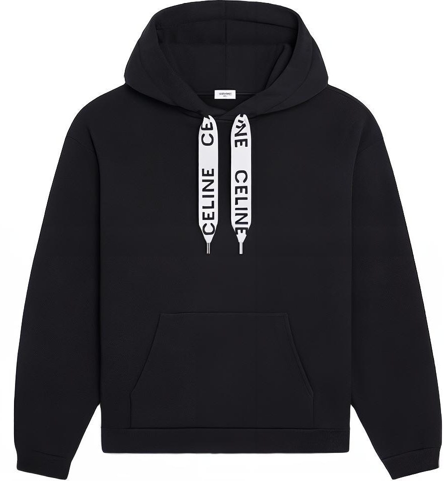 celine-black-drawstring-fleece-loose-fit-hoodie-long-sleeve-sweatshirt-2-y468052-h-38-no
